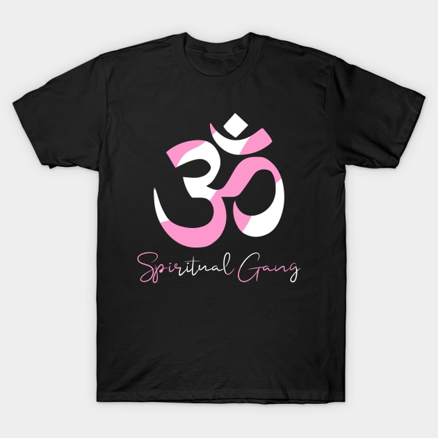 Spiritual Gang with om sign Yoga design T-Shirt by FOGSJ